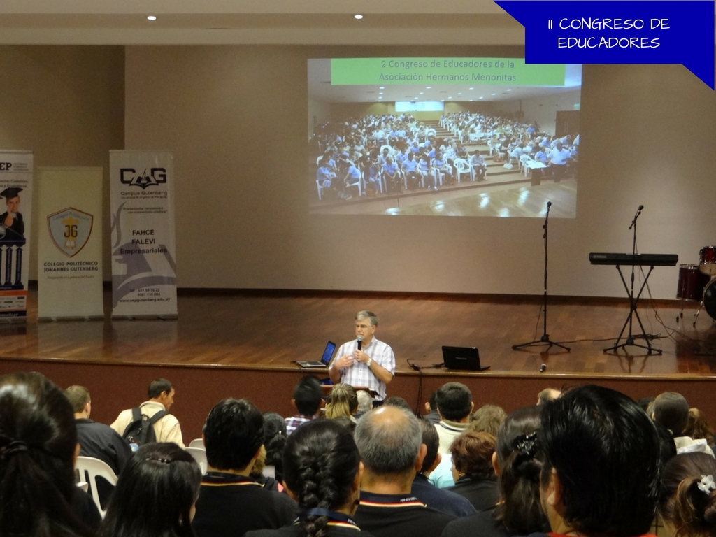 Theodor Unruh en el II Congreso de Educadores de Instituciones patrocinadas por la AHM