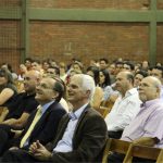Charla con el Dr. Andrés Panasiuk en el Polideportivo del Colegio Politécnico Johannes Gutenberg con el tema "Salud financiera en mi familia"